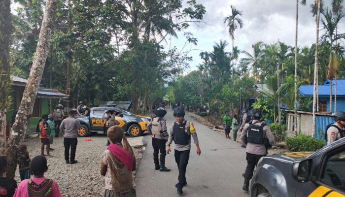 Dua Kelompok di Kwamki Narama Timika Kembali Terlibat Saling Serang, 7 Orang Luka-luka, Dua Warga Ditangkap