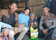 Polres Manggarai dan Wartawan TVRI NTT Salurkan Bantuan Sosial untuk Lansia di Beo Rahong