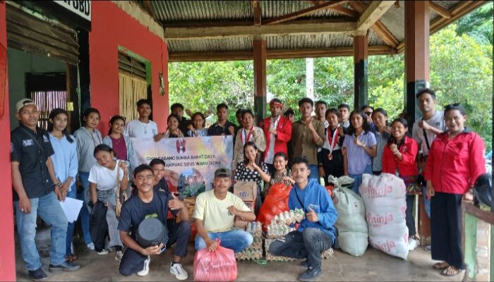 Gerak Cepat GMNI SBD Bantu Korban Kebakaran 28 Rumah Adat Yaru Wora, Ketua Tegaskan Aksi Kemanusiaan dan Himpun Rp8.582.000