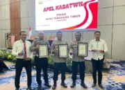 Polres Manggarai Timur Borong Tiga Penghargaan di Apel Kasatwil Polda NTT 2025